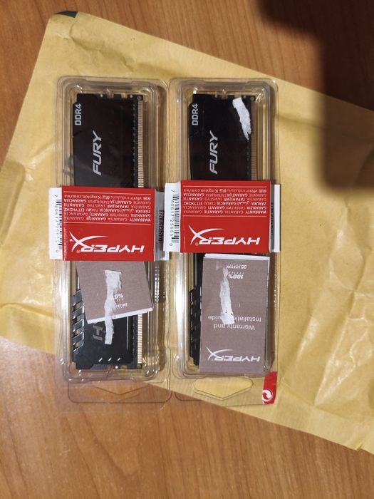 Оперативна пам'ять DDR4-2400 16Gb(2х8) PC4-19200 HyperX Black Fury