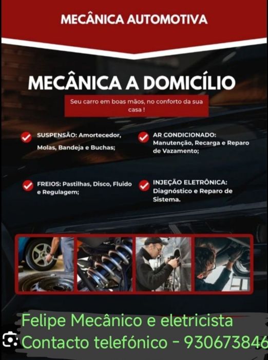 Mecânico ao domicilio