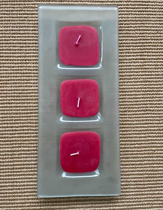 Свічник Таріль зі свічками