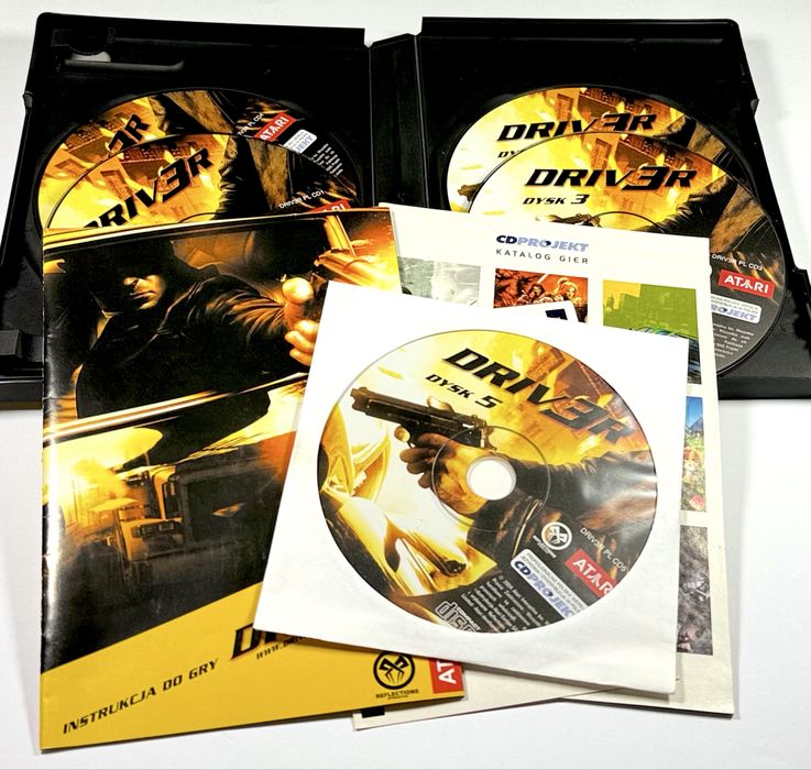 Driver 3 PL PC Obwoluta 5 CD