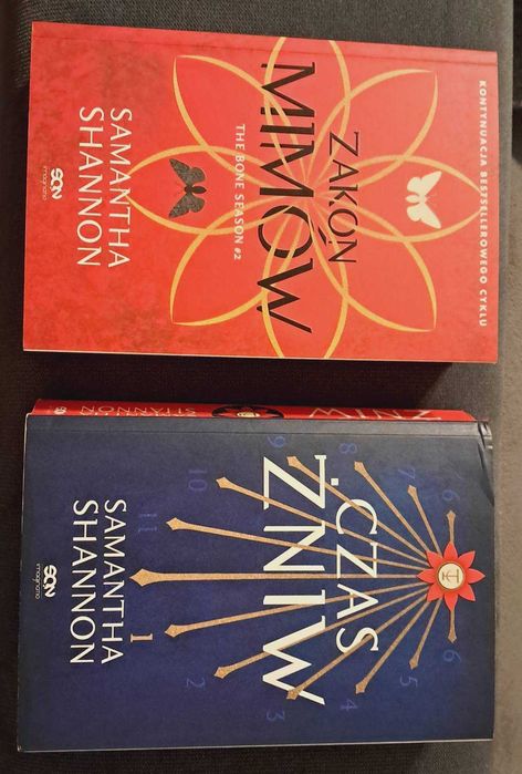 Samantha Shannon THE BONE SEASON Czas Żniw Zakon Mimów Wysyłka za 0zl