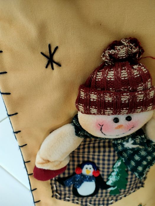 Bota Nova em tecido de algodão artigo artesanal