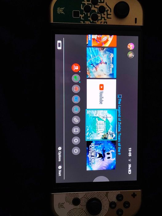 Nintendo switch OLED edição Zelda + 2 jogos
