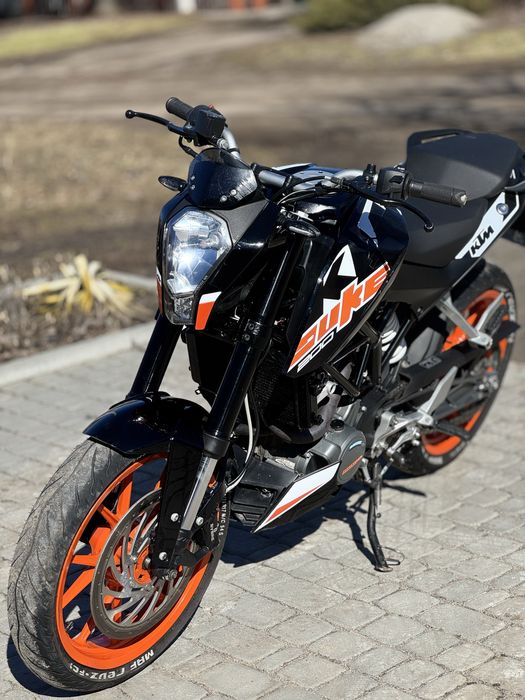 Ktm duke 200 2021 року