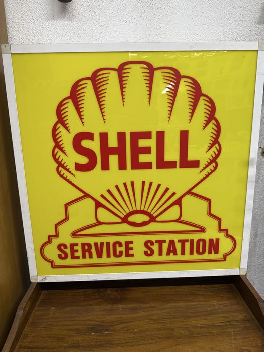 Shell reclame luminoso