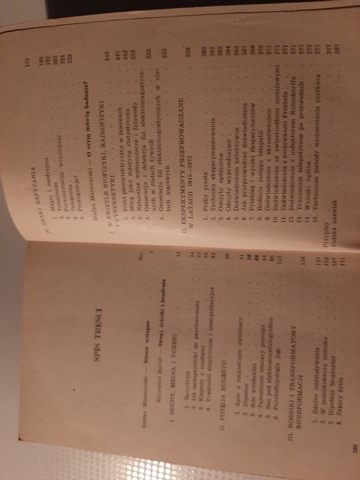 Tajemnice parapsychologii. Boruc Manczarski