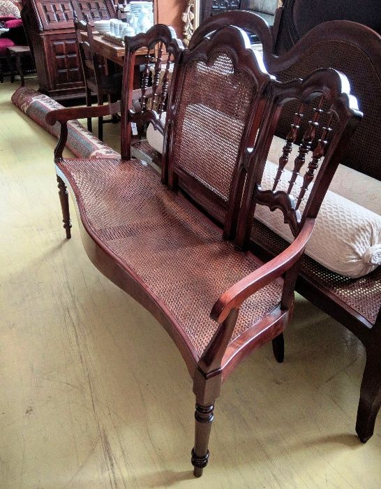 Banco 3 lugares Palhinha