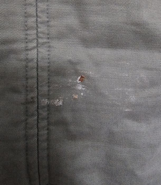 Kurtka khaki dłuższa ciepła zimowa z polarem kaptur