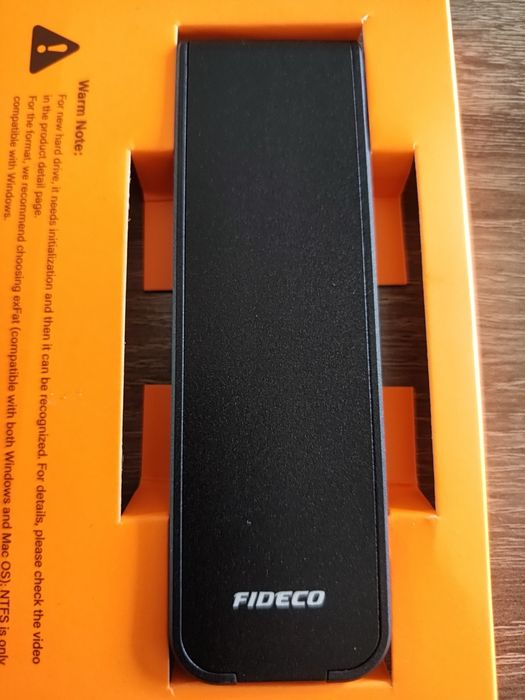 Карман (бокс) для SSD FIDECO M210CP USB 3.2 Gen 2 NVMe 10Gbps (USB-C)
