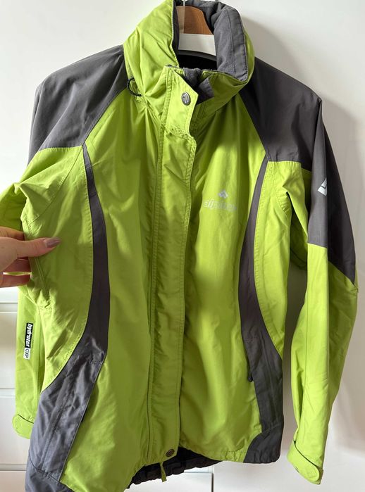 Kurtka przeciwdeszczowa zielona / rain jacket unisex M