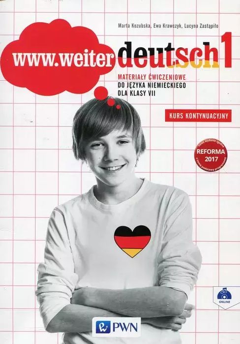 www.weiter deutsch 1. Materiały ćwiczeniowe do języka niemieckiego dla klasy 7. Kurs kontynuacyjny. Nowy Produkt