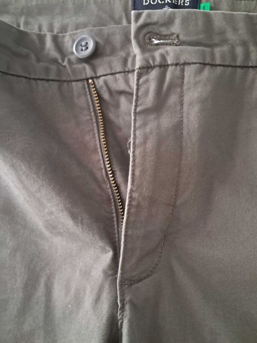 Calças Dockers Verde Slim Ankle Tamanho US 27