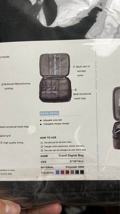 Bolsa Arrumação Digital (discos externos)