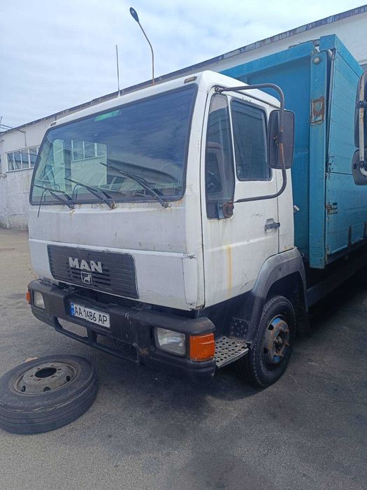 Man 8.163 шасі без фургона