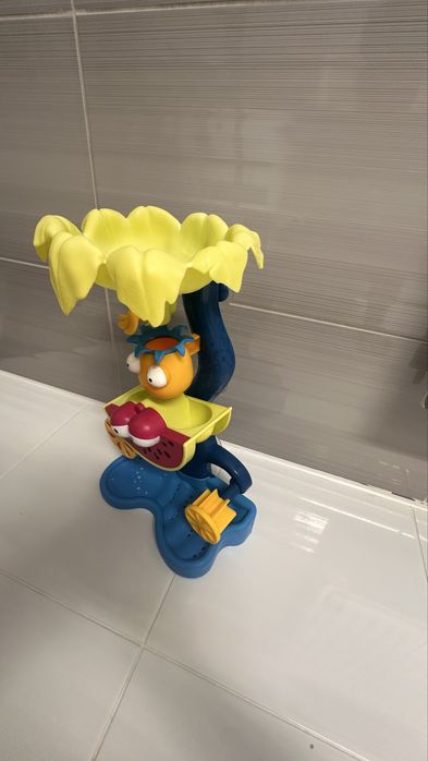 Ігровий набір для гри з водою B. toys — «Тропічний водоспад» (Tropical Waterfall Water Wheel Playset) (Виробник: Maison Battat / B. toys)