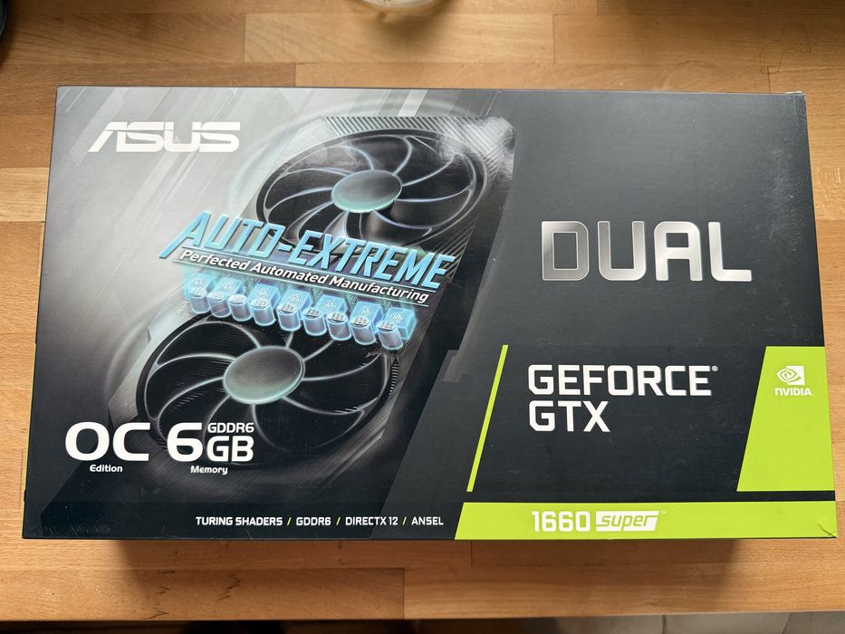 Asus GeForce GTX 1660 SUPER DUAL 6GB OC evo