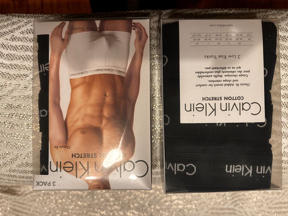 Bokserki Męskie Calvin Klein L 3szt