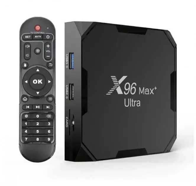 Комплект Smart ТВ X96 Max+ Ultra + аеропульт