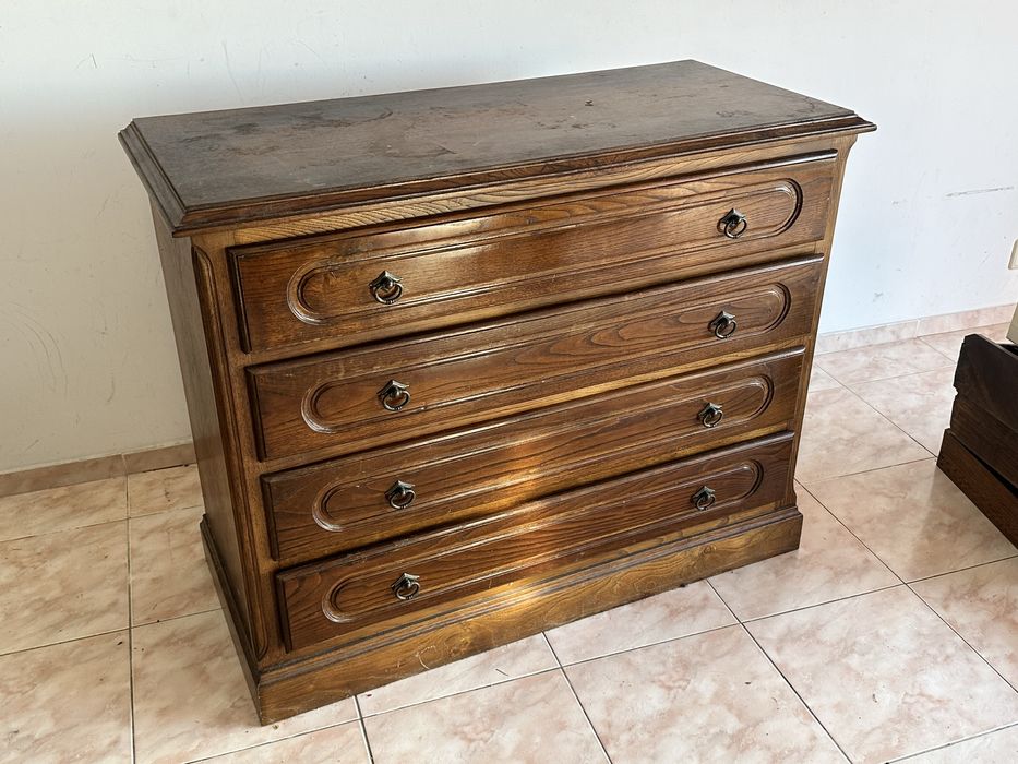 Cómoda e sapateira em MADEIRA MACIÇA