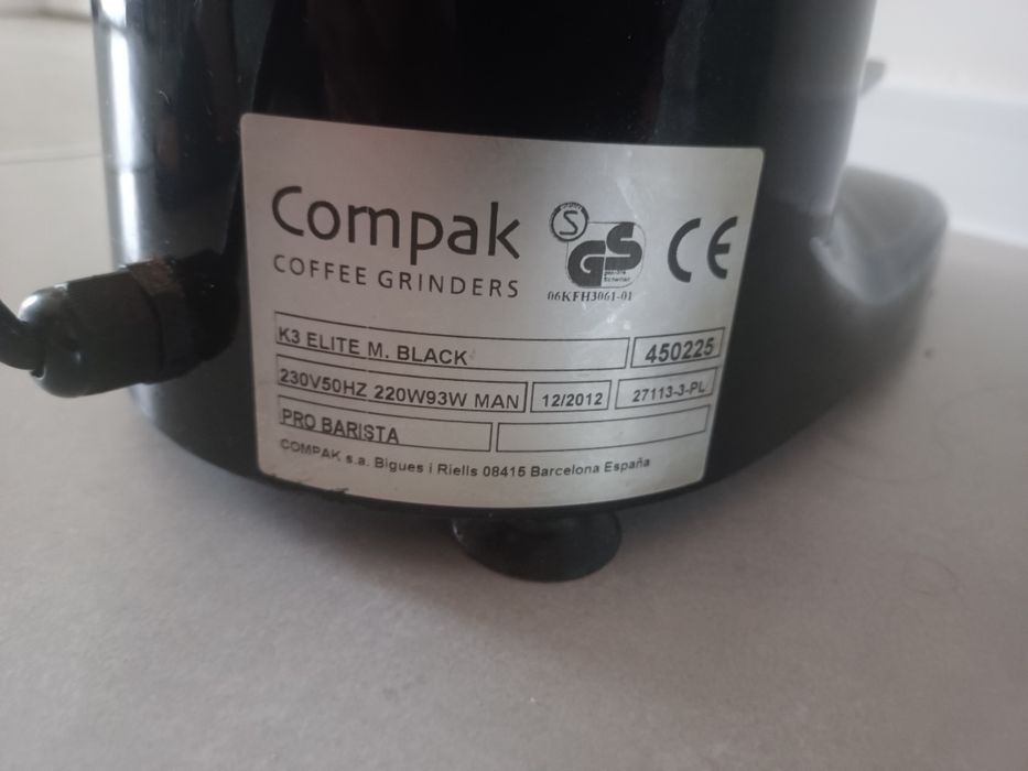 Młynek do kawy gastronomiczny Compak