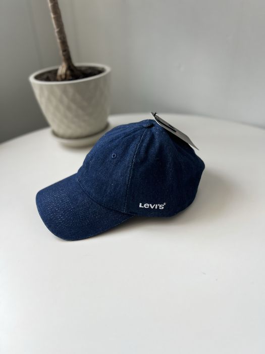 Оригінал 100% Джинсова Бейсболка Levi’s unisex