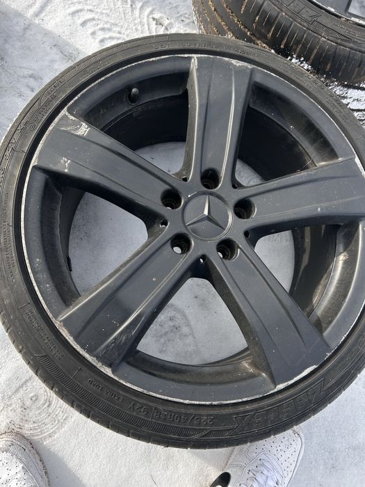 Alufelgo mercedes 5x112  orginalne R18