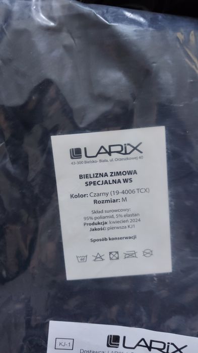 Bielizna Wojskowa, termoaktywna zimowa