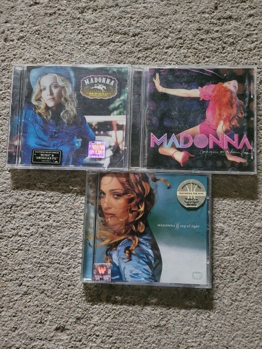 3 cds da madonna
