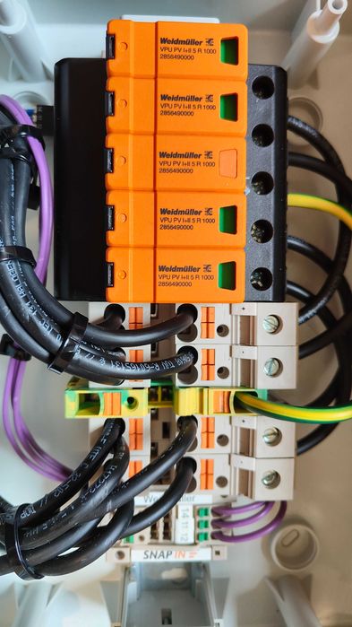 Rozdzielnica do PV DC 4 stringi 2 MPPT