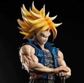 Figura ação Trunks Dragon Ball Z tamanho 25cm (Novo)