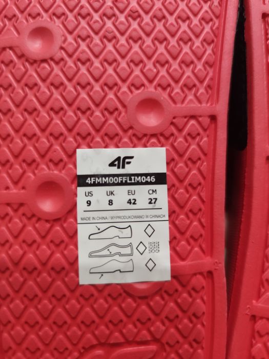 Klapki męskie 4F rozmiar 42