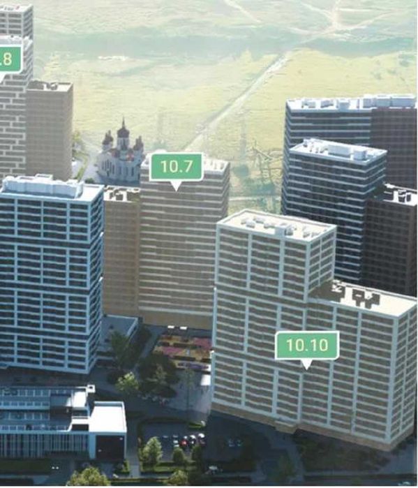 БЕЗ% продам 1к квартиру 44м2 Варшавський 3 Дім 10.7 Вікна у двір