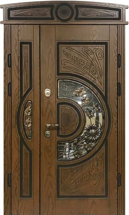 Вхідні металеві двері. Броньовані