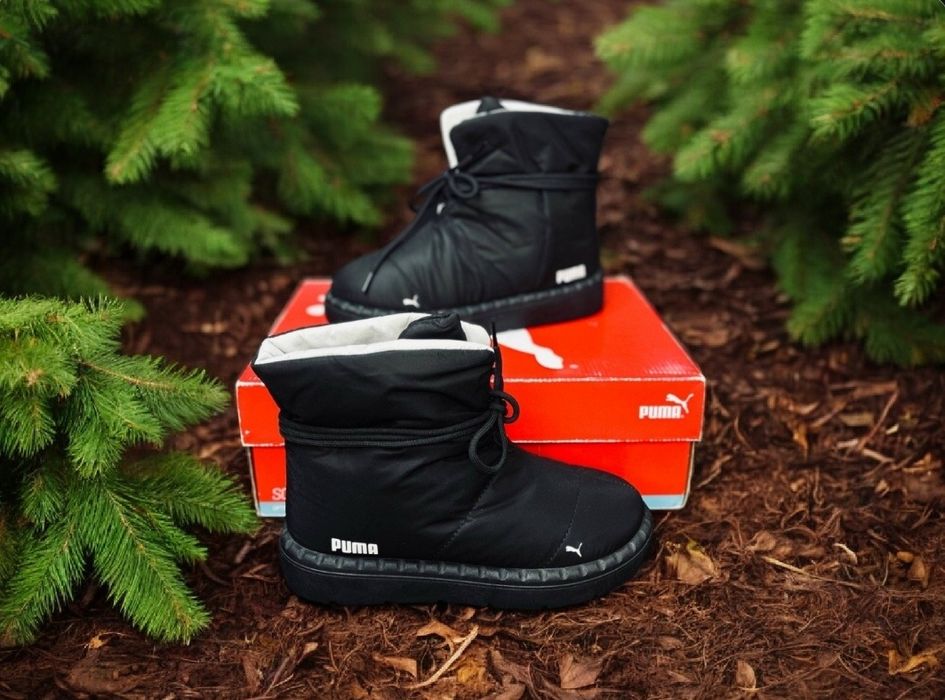Жіночі зимові черевики Puma waterproof/дутики пума/від+7с до-21с