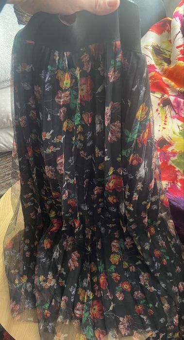 Спідниця плісерована шифонова