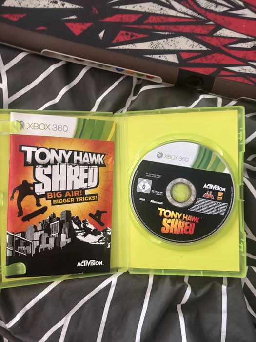 Tony Hawk Shred + deska Xbox 360