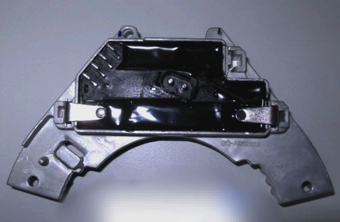 Опір (гумка, гребінець) вентилятора печінки на авто Scudo,Expert, Jump