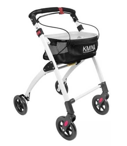 KMINA PRO - Lekki składany chodzik na 4 koła K10009