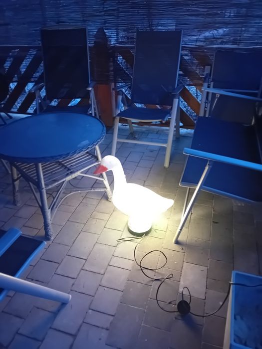 Sprzedam świecącą gęś do ogrodu tarasu