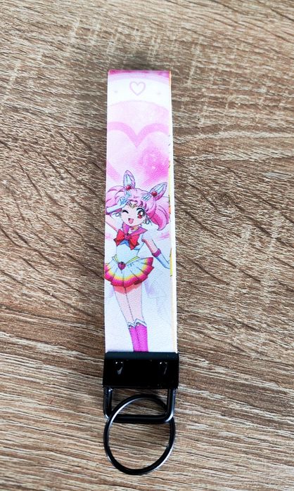 Sailor Moon - skórzany breloczek Sailor Chibi Moon.