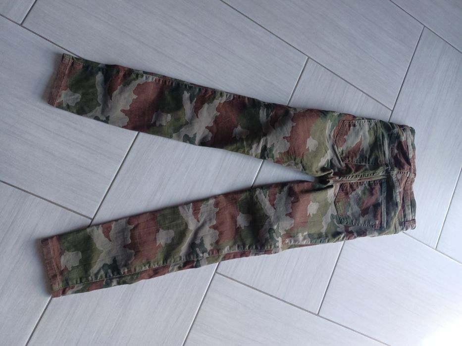 Spodnie moro jansowe zara  34