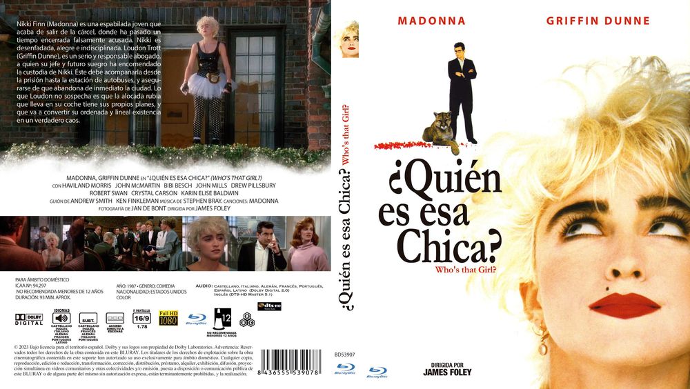 Quíén Es Esa Chica?/Quem é Aquela Garota?(Blu-Ray)