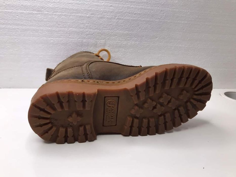 Trapery skórzane ocieplane Buffalo London Rozmiar 36