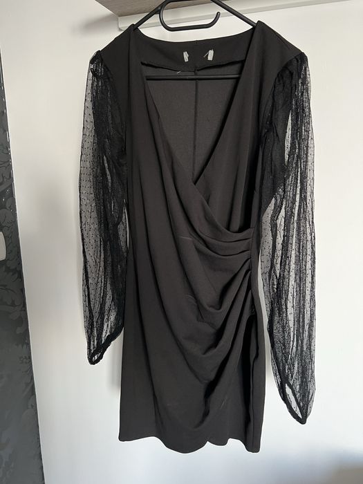 Czarna sukienka r. M - studniówka
