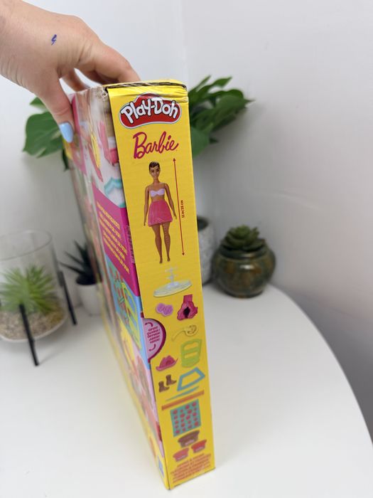 Набір barbie +play doh лялька барбі оригинал запечатна