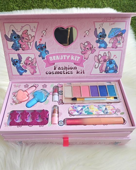 Дитячий подарунковий набір біжутерії та косметики «Стіч» Подарунковий