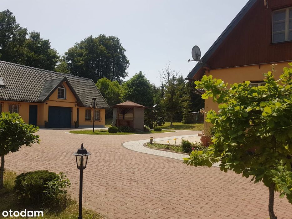 Rezydencja ranczo 5h staw basen 2 domy Kaszuby