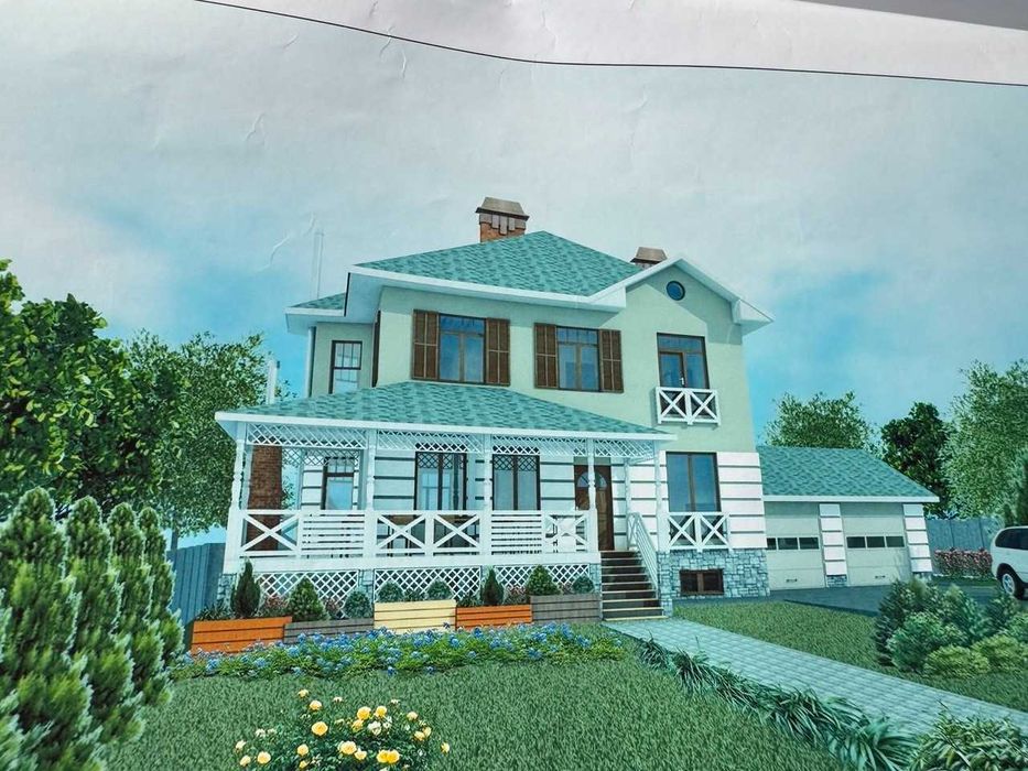 Продам будинок в Малій Данилівці | 222м2+цоколь | Ділянка 15 соток