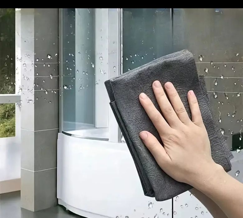 Ściereczki bez smug zestaw dwóch sztuk bez detergentów sama woda