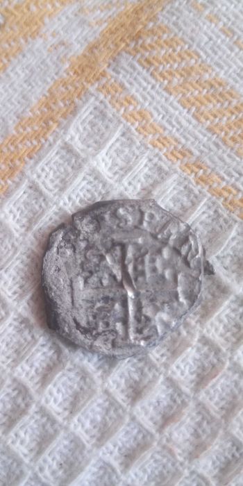 Moeda dinheiro bolhão prata